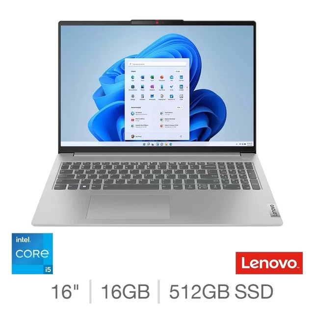 Lenovo IdeaPad Slim 3 Laptop 14 Zoll - Intel I5-12450H, 16 GB RAM, 1 TB SSD, Windows 11