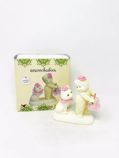 Department 56 Snowbabies 2018 Matching Outfits Porcelain Figurine New In Box