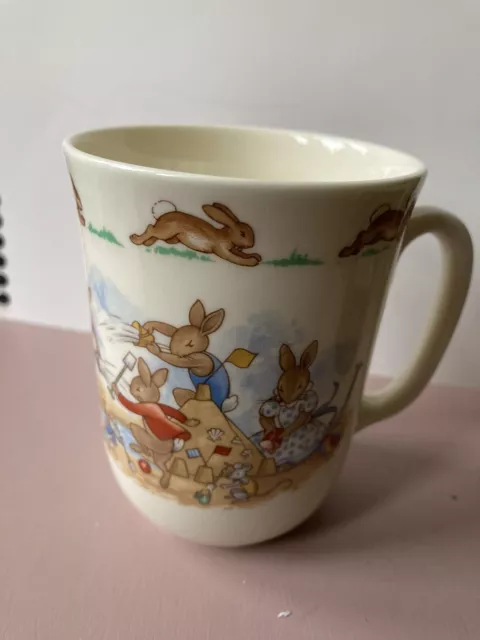 Royal Doulton Bunnykins Mug~ Fine Bone China~ As New~Lovely Shape~