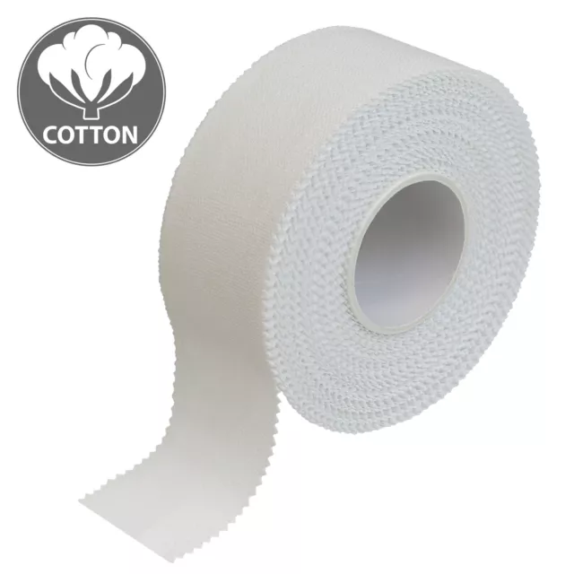 6 x Sport-Tape WEIß 2,5 cm x 10 m Sporttape Tapeverband unelastisch 3