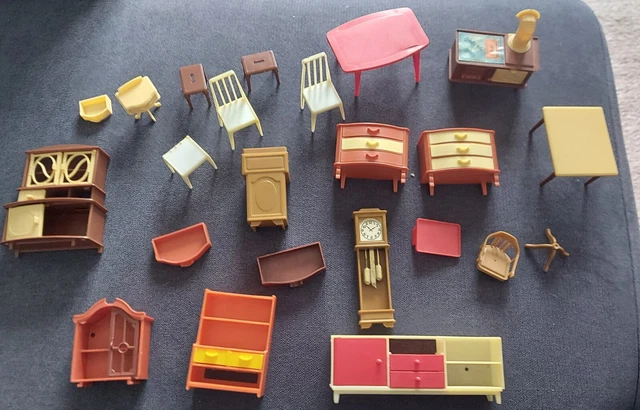 Maison De Poupée Cheminée En Plastique - DRFEIFY - Mini Meubles Accessoires Décoratifs