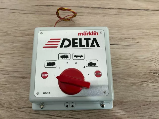 Märklin Delta Throttle Control 6604 Good Condition Full Function