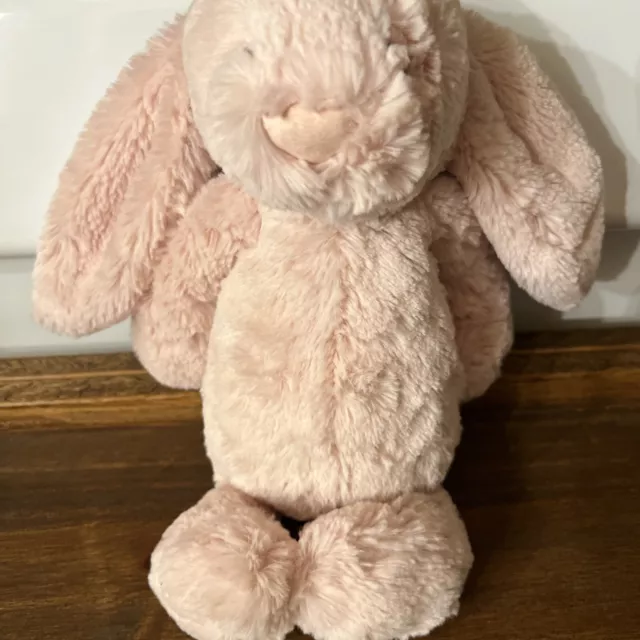 Jellycat Bashful Pink Bunny Small Mini Soft Lovey Plush Rabbit 8” Easter