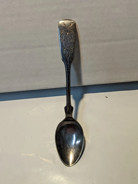 Vintage ~ B&B 40 Train Railroad Spoon ~ Used ~