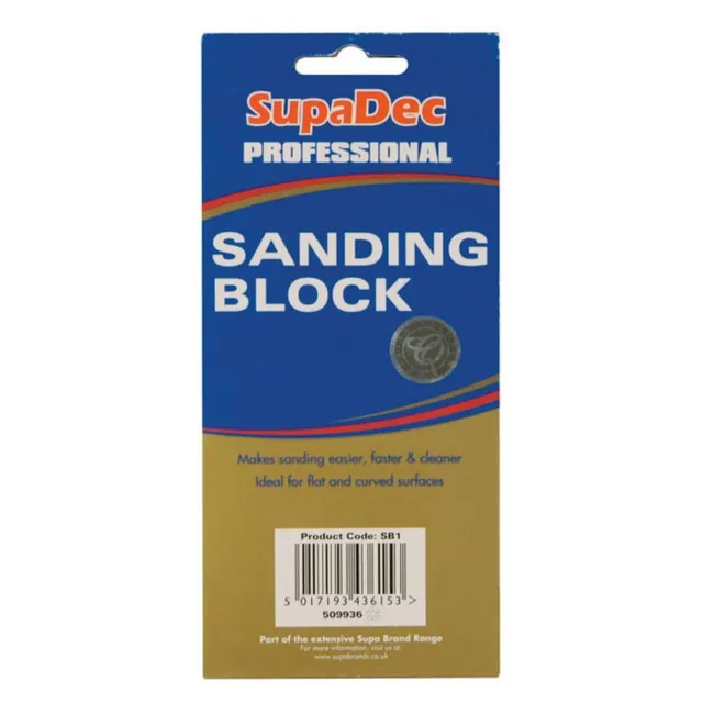 SupaDec Professional Sanding Block (ST5513)