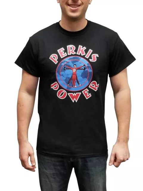 Perkis Power T-Shirt Heavyweights Costume Fat Camp Heavy Weights Tony Lars Movie