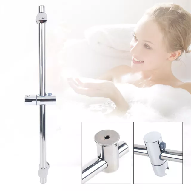 Barra de ducha sin taladrar barra de pared ducha ajustable barra de ducha juego de acero inoxidable