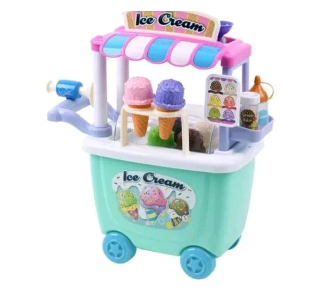PLAYGO ICE CREAM Cart Gourmet Colourful Ice Cream Kids Toy Shop £18.00 ...