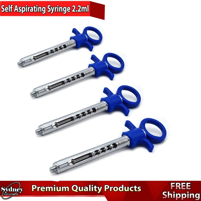 SURGICAL ANESTHETIC SYRINGE Anesthesia Dental Self Aspirating Syringes