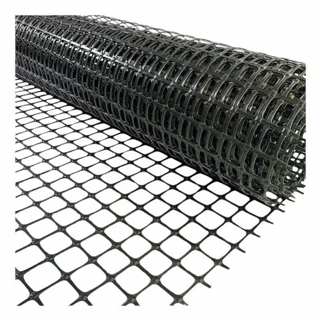 2m high Black Barrier Mesh Fencing UV PP Fence per metre Home Farm Garden 2000mm