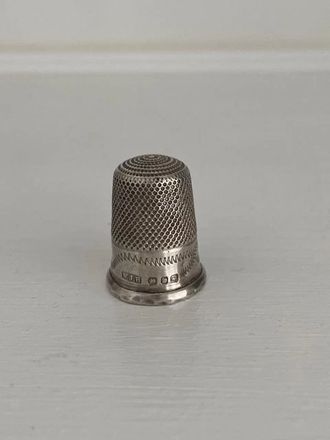 STERLING SILVER THIMBLE Birmingham 1896