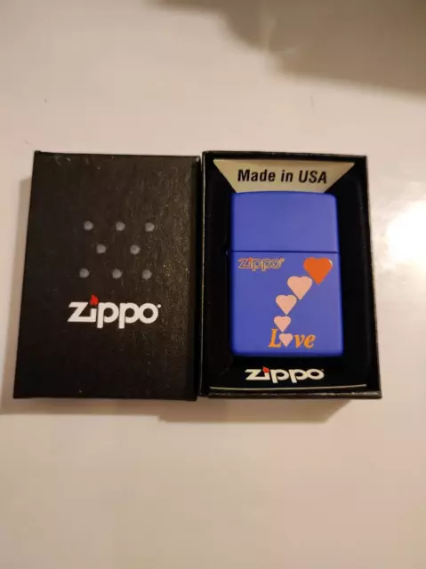 Zippo 268653 Love American Lighter Case - No Inside Guts Insert