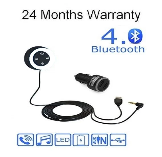 BMW Ford Hyundai Bluetooth Musique Streaming Mains Libres Kit Ipod Audio Câble