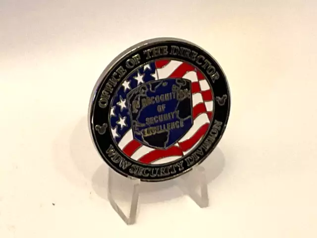 RARE WALT Disney World office of  director WDW security division Challenge Coin