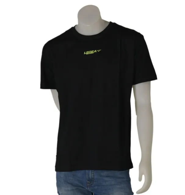 T-Shirt Uomo Cotone Mezza Manica  Girocolo Logo Marca Legea Art. 36505
