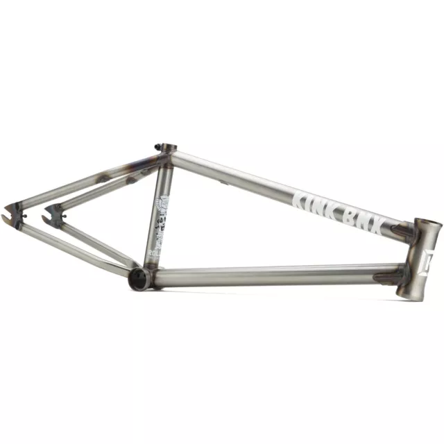 Kink Bmx Roll Up Bicycle Frame Matte Raw Hobie Doan Chromoly