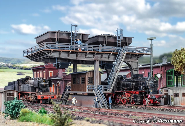Maquette De Station Kitzlingen H0 échelle 1/87 - Marque Vollmer - Kit Neuf En Boîte Originale