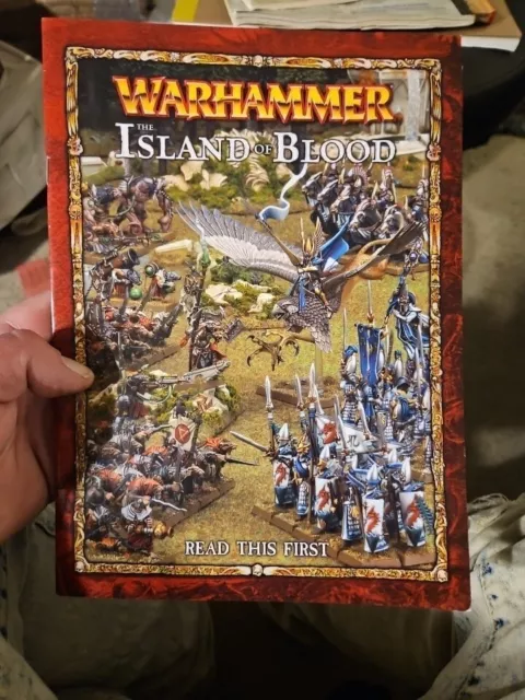 Warhammer Fantasy Island of Blood Read This First Book Games-Workshop