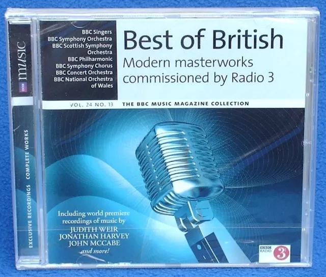 BEST OF BRITISH - Modern Masterworks, BBC Music Magazine CD (2016) *New/Sealed*