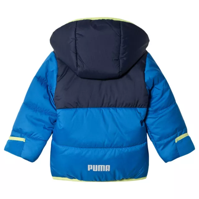 Puma baby Minicats Daunenjacke Abnehmbare Kapuze 583089-06 Kinder Parka 4-6 M 2