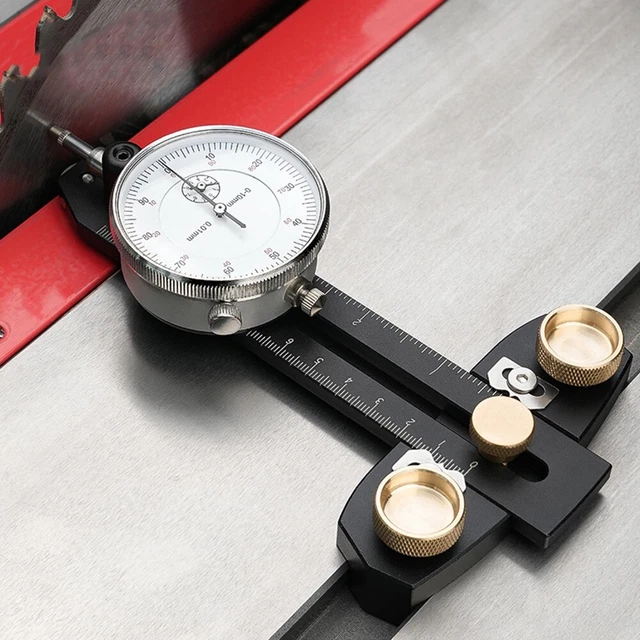 Calibro Per Sega Da Tavolo - Strumento Allineamento Lame, Precisione 0,01mm, Per Lavorazione Legno