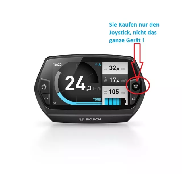 Original Bosch Nyon Joystick Taste, eBike Pedelec Bordcomputer Display- Joystick