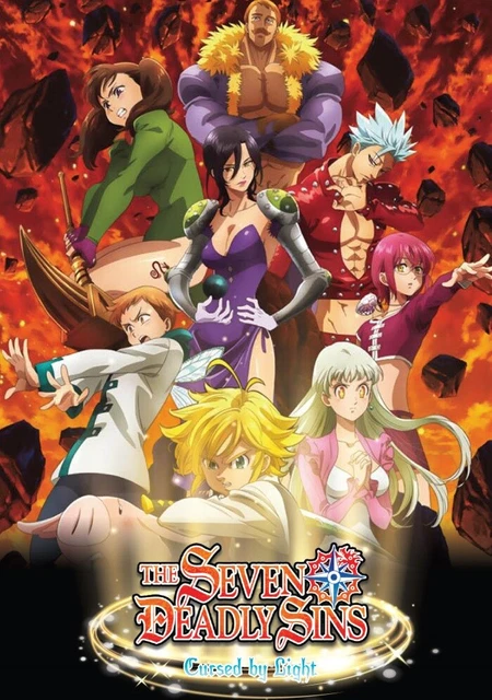 THE SEVEN DEADLY Sins Cursed by Light Movie All Region English Version 33.41 PicClick AU