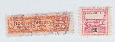 Italy local Revenue fiscal Cinderella stamp 3-23-22-a