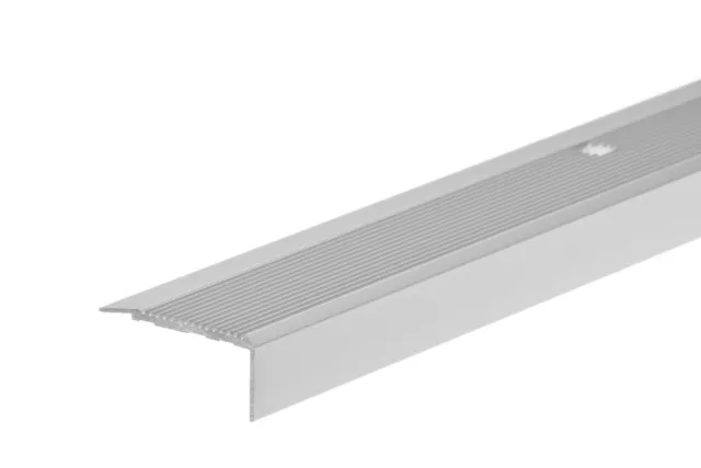 Cezar Wide Grooved Stair Profile, 1-3/8"W x 5/8"H x 3-1/4' (39") L