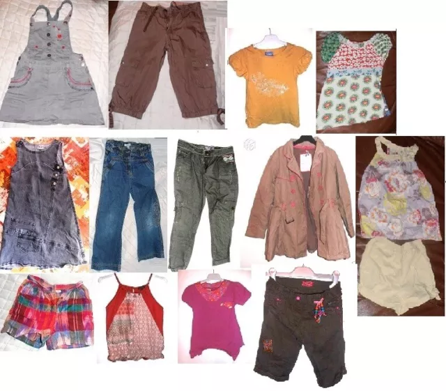 Lot n°2 fille  été taille 8 ans