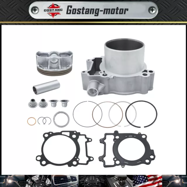 For Polaris Ranger 570 Top End Rebuild Kit Piston Cylinder Gaskets 99mm