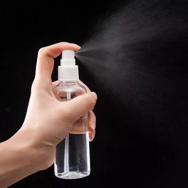 Spray 100ml Sprühflasche PET Pumpsprühflasche für Desinfektionsmittel Zerstäuber