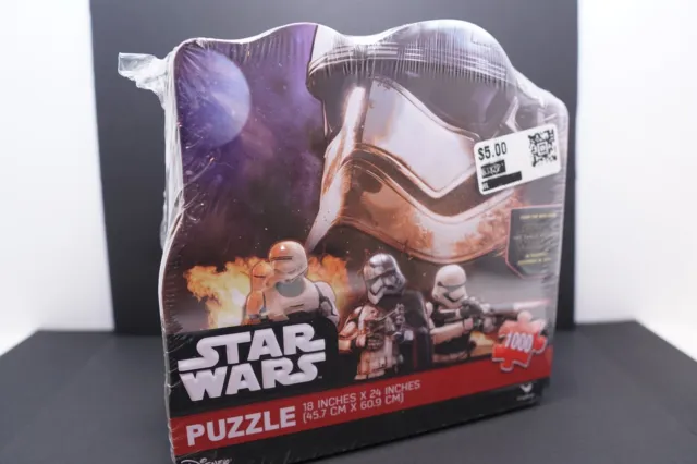 Disney Star Wars Collector's Jigsaw Puzzle 1000 Piece New Tin Can Sealed