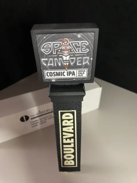 New Boulevard Space Camper Ipa W/ Magnet Labels Craft Beer Tap Handle Bar Lot