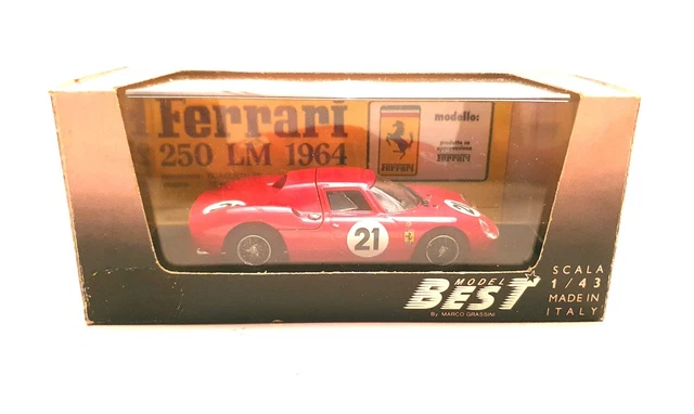 FERRARI 250 LM n°27 Le Mans 1965 Model BOX 1/43 Neuve avec boite