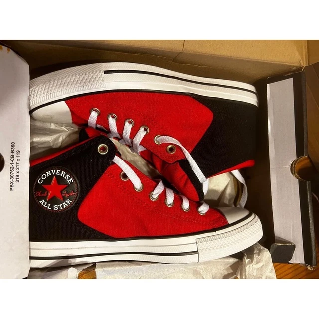 Converse CTAS High Street Red/black/white High Top Sneakers M 9 W 11