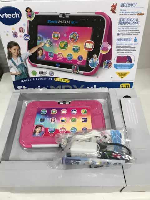 TABLETTE VTECH STORIO Max XL 2.0, 194655, rose EUR 116,54 - PicClick FR