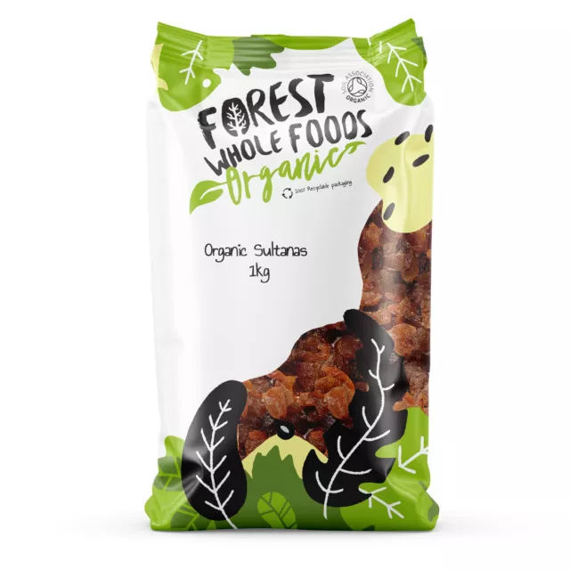 Organic Sun Dried Sultanas - Forest Whole Foods