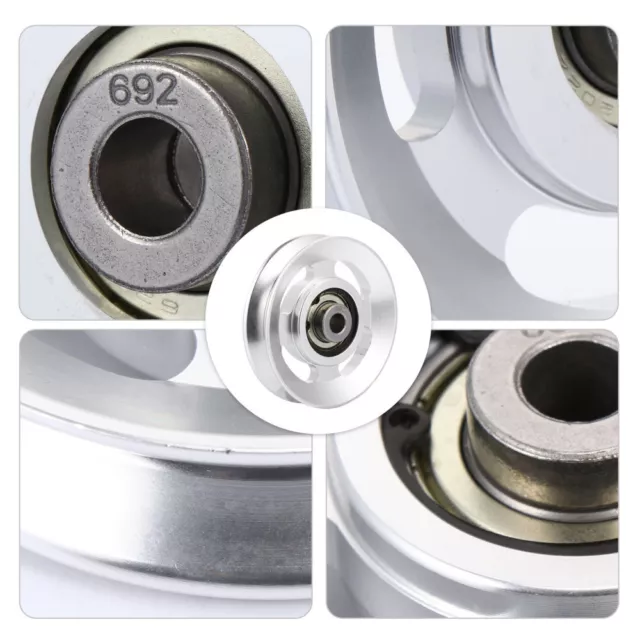 Aluminum Alloy Pulley Bearing Wheel for Gym Equipment Lifting