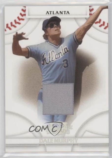 2008 Donruss Threads Silver Jersey /350 Dale Murphy #2