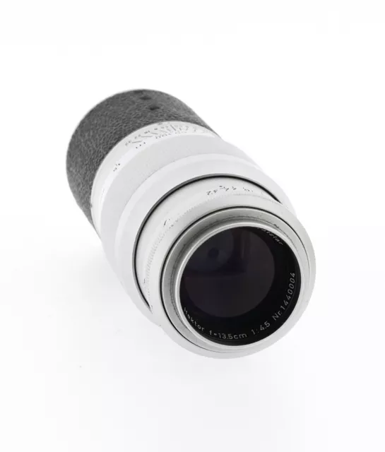 Leica Leitz  Wetzlar Hektor 4.5  13.5 cm numéro 1440004 M39  / 39 à vis 2