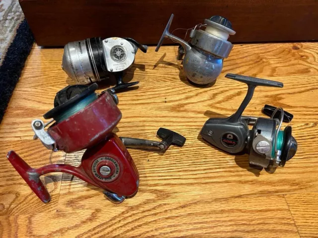LOT OF 4 Vintage Casting/Spin-Casting Reels, See photos and list $39.99 -  PicClick