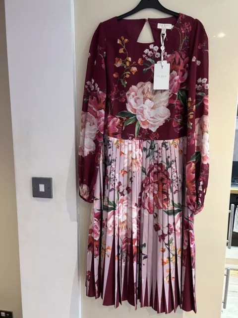 NWT TED BAKER London Rontie Cabana Floral Dress 103.94 PicClick UK