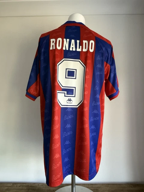 Kappa FC Barcelona Ronaldo 9 ロナウド　ユニフォーム VTG 