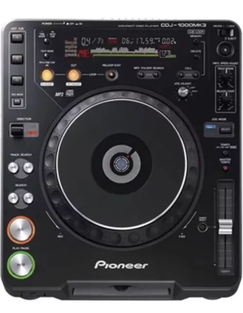 Pioneer CDJ-1000MK3 Professional CD Turntable DJ Deck Mixer Deck Mixer