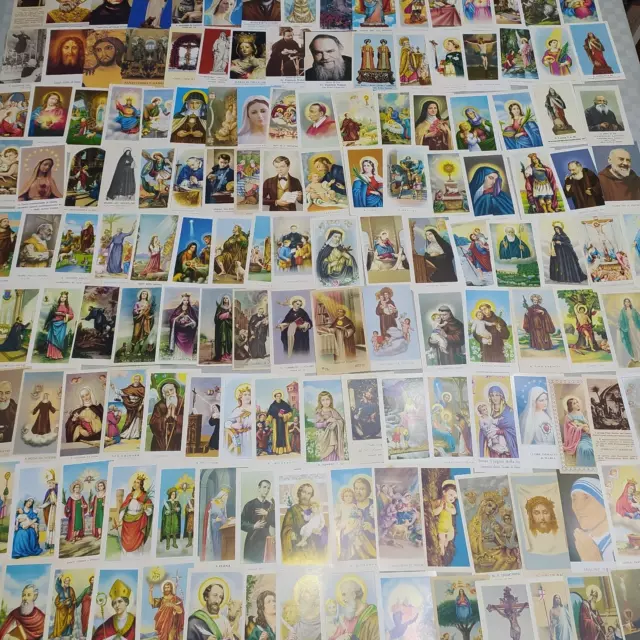#8 Lotto 155 Santini Da Collezione Santi Beati Immagini Religiose Tutti Diversi
