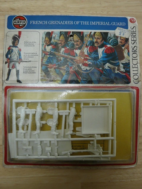 Figurines Airfix : Grenadiers Français (29 Pièces) - Échelle 1:32 (60mm) - Plastique Peint - Occasion