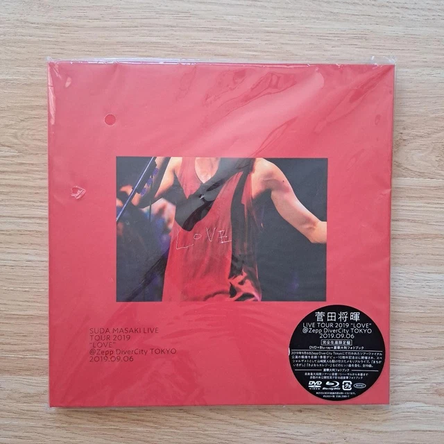邦楽 Suda Masaki Live Tour 2019 DVD/Blu-ray Suda Masaki Live Tour 2019 DVD/Bluray +Photo Book Used Red