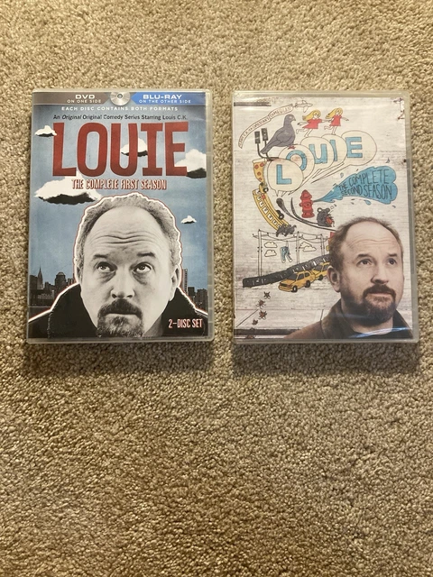 LOUIE: THE COMPLETE First & Second Season 1 2 DVD Lot NEW