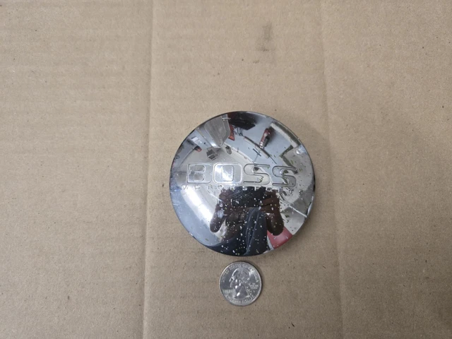 BOSS Chrome Wheel Center Cap – 3173 – Replacement Hub Cap